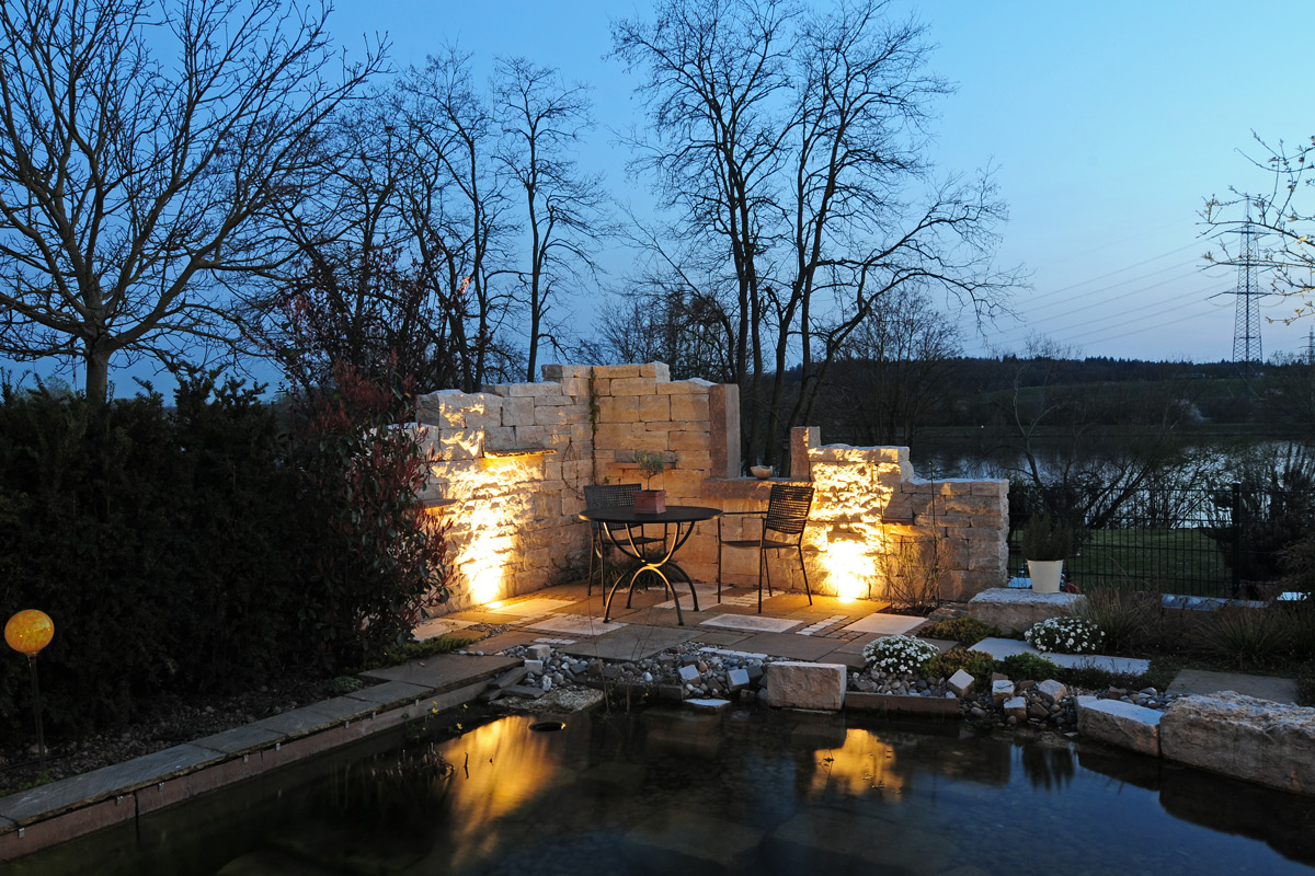 Mediterrane Architektur eines Bungalow